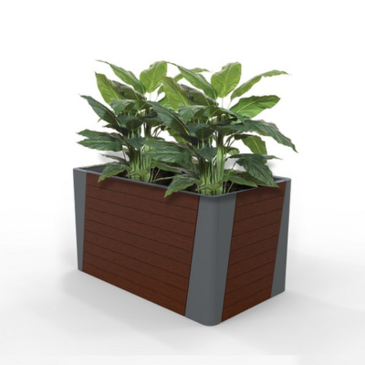 Paris Planter Box - Rectangular - Merbau Hardwood