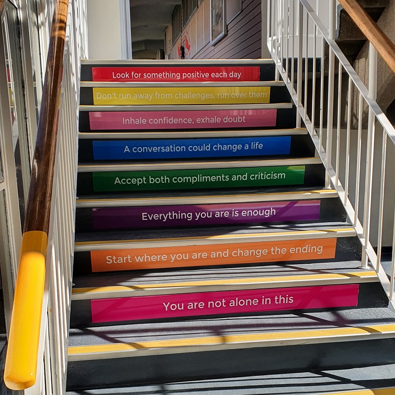Signage & Safety :: Custom Stair Signs - Build Your Own
